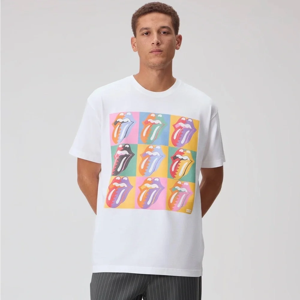 NWT Kith for The Rolling Stones 1989 Tour Vintage Tee - Picture 2 of 12